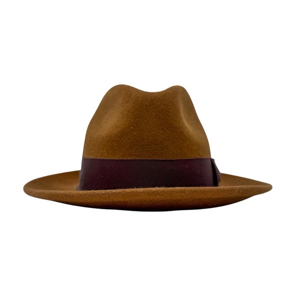 Goorin Bros Dean The Butcher Hat Whiskey Brown Size Small - Picture 3 of 9
